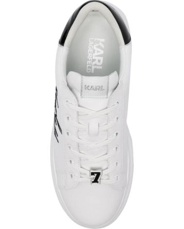 Sportif pour Homme KARL LAGERFELD KAPRI MENS SIGNIA SCROLL LO BLANCO