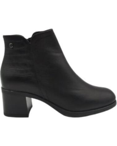 Stivaletti per Donna KAOLA - BOTIN MUJER TACON PIEL 100 NEGRO