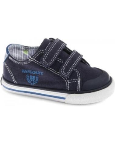 PABLOSKY KLETTVERSCHLUSS-SNEAKER MARINEBLAU MIT ZEHENKAPPE NAVY