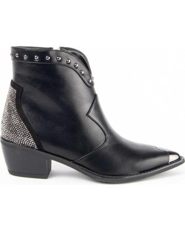 Woman Mid boots MONTEVITA ESPUELA5 BLACK