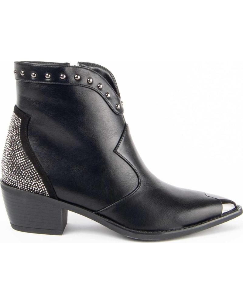 Woman Mid boots MONTEVITA ESPUELA5 BLACK