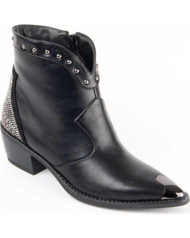Woman Mid boots MONTEVITA ESPUELA5 BLACK