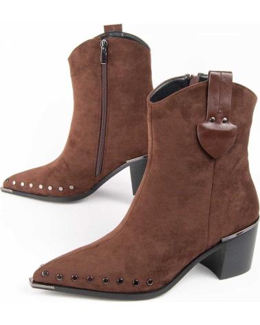 Woman boots MONTEVITA ESPUELA8 BROWN