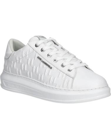 Zapatillas deporte de Hombre KARL LAGERFELD ZAPATILLAS KAPRI MENS MONOGRAM EMBOSS LO BLAN BLANCO