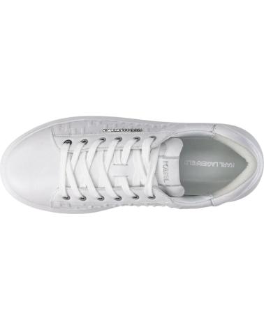 Zapatillas deporte de Hombre KARL LAGERFELD ZAPATILLAS KAPRI MENS MONOGRAM EMBOSS LO BLAN BLANCO