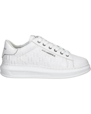 Zapatillas deporte de Hombre KARL LAGERFELD ZAPATILLAS KAPRI MENS MONOGRAM EMBOSS LO BLAN BLANCO