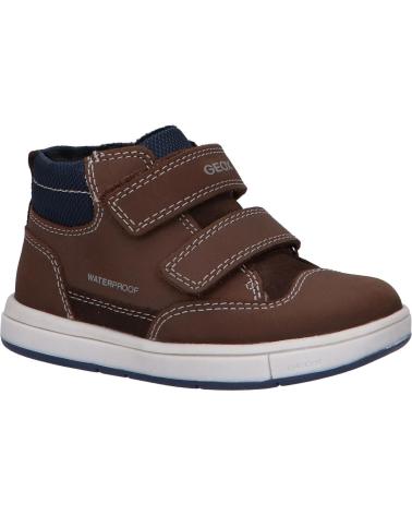 Stivaletti per Bambina e Bambino GEOX B164RA 03222 C6MF4 COFFEE-NAVY