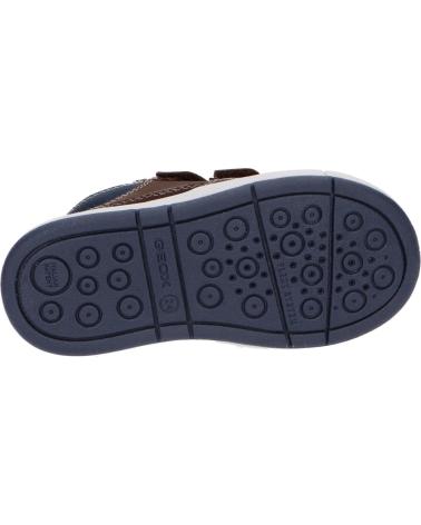 Stivaletti per Bambina e Bambino GEOX B164RA 03222 C6MF4 COFFEE-NAVY