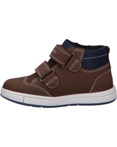 Stivaletti per Bambina e Bambino GEOX B164RA 03222 C6MF4 COFFEE-NAVY