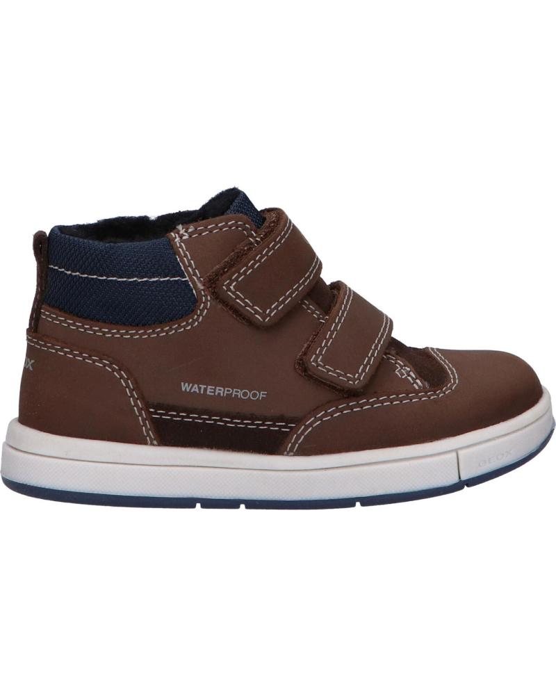Stivaletti per Bambina e Bambino GEOX B164RA 03222 C6MF4 COFFEE-NAVY