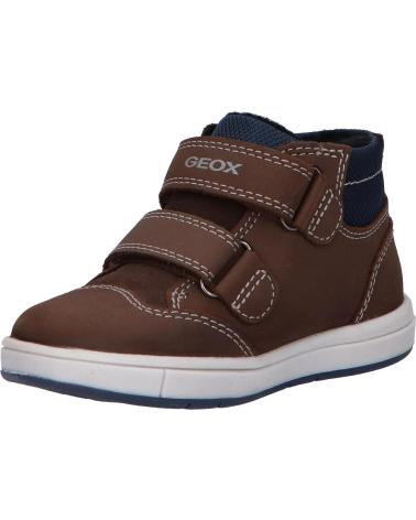 Stivaletti per Bambina e Bambino GEOX B164RA 03222 C6MF4 COFFEE-NAVY