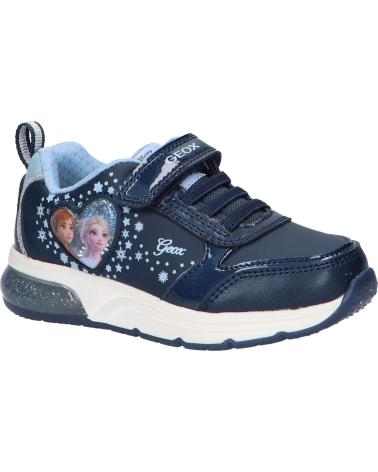 Scarpe sport per Bambina e Bambino GEOX J168VB 004KN C4231 NAVY-SKY