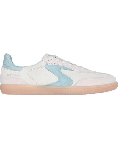 Sportivo per Donna SKECHERS ZAPATILLA CASUAL PARA CHICA 185234 COLOR CELESTE