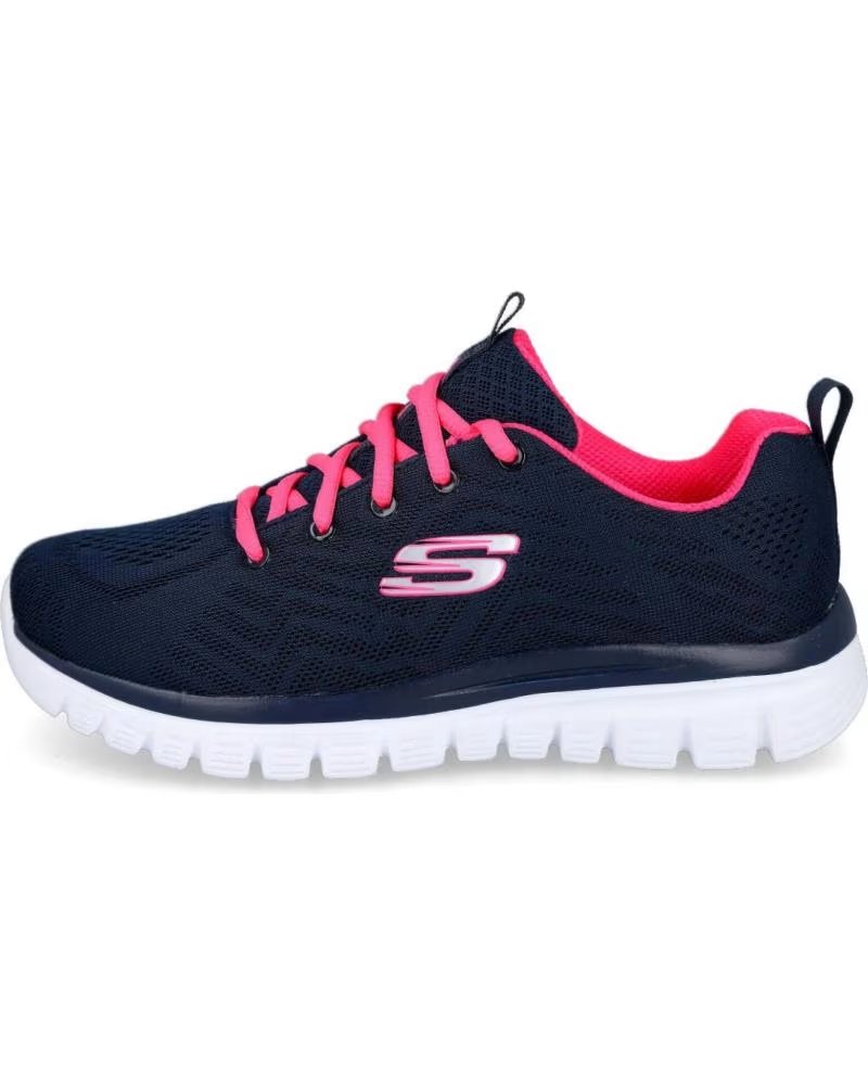 Sapatilhas de Mulher SKECHERS 12615 GRACEFUL - GET CONNECTED AZUL