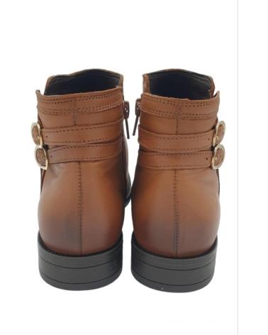 Bottines pour Femme CALZADOS ALMENA BOTIN MUJER - PIEL CON CREMALLERA Y HEBILLAS CUERO