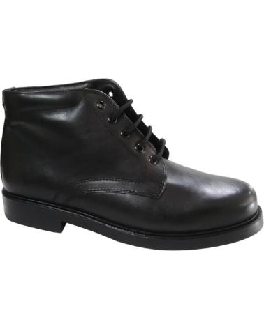 Bottines pour Homme CALZADOS ALMENA BOTA CABALLERO CORDONES FORRO PIEL NEGRO