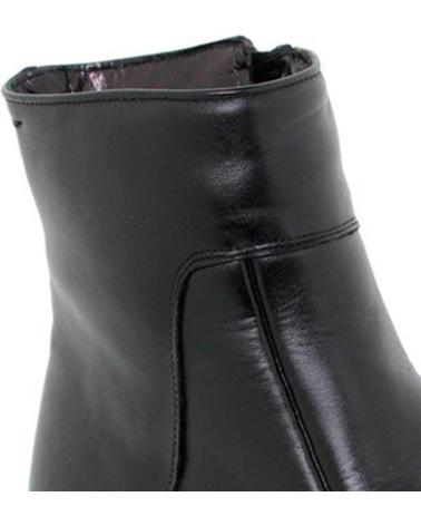 Bottines pour Homme CALZADOS ALMENA BOTIN CABALLERO PIEL NEGRO NEGRO-GRIS