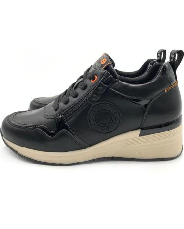 Woman shoes REFRESH - DEPORTIVA DE MUJER - MOD 172280 - COLOR NEGRO BEIGE
