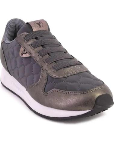 Woman shoes YUMAS GINEVRA DEPORTIVO CASUAL DE MUJER PLOMO 624 GRIS