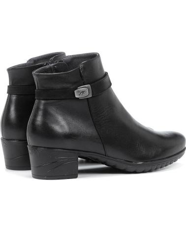 Botins de Mulher FLUCHOS BOTIN PIEL NEGRO CONFORT NEGRO NEGRO