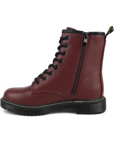 Stiefel für Damen CHIKA10 BOTIN MILITAR PARA MUJER COLOR VINO