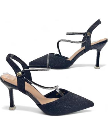 Zapatos de tacón per Donna TIMBOS SANDALIA TACON FIESTA DE MUJER 130989 NEGRO