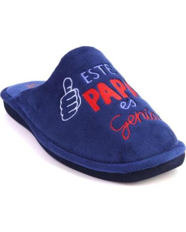 Pantufas de Homem BEREVERE 4710 ZAPATILLAS DE CASA DE HOMBRE AZUL MARINO