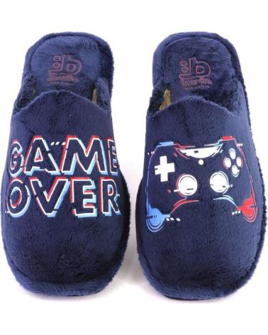 Pantufas de Homem BEREVERE 4712 ZAPATILLAS DE CASA DE HOMBRE AZUL MARINO