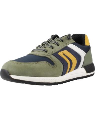Esportes  de Menino GEOX ZAPATILLAS NINO MODELO J ALBEN COLOR VERDE C0938