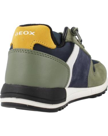Esportes  de Menino GEOX ZAPATILLAS NINO MODELO J ALBEN COLOR VERDE C0938