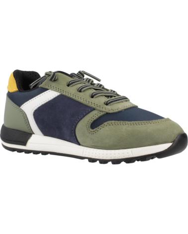 Esportes  de Menino GEOX ZAPATILLAS NINO MODELO J ALBEN COLOR VERDE C0938