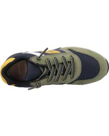 Esportes  de Menino GEOX ZAPATILLAS NINO MODELO J ALBEN COLOR VERDE C0938