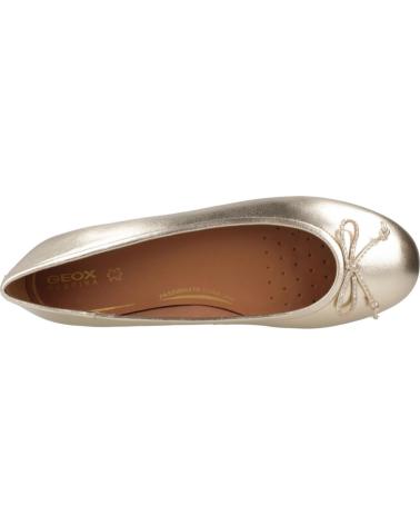 Bailarinas de Mujer GEOX BAILARINAS MUJER MODELO D PALMARIA COLOR ORO C2012