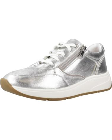 Sportivo per Donna GEOX ZAPATILLAS MUJER MODELO D CRISTAEL COLOR PLATA C1007
