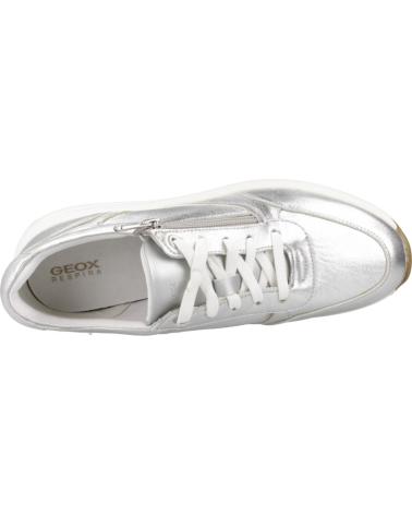 Sportivo per Donna GEOX ZAPATILLAS MUJER MODELO D CRISTAEL COLOR PLATA C1007