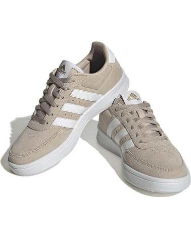 Zapatos de Mujer ADIDAS - ZAPATILLA BREAKNET 2 0 WOMAN -WHITE-GOLD BEIGE
