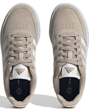 Zapatos de Mujer ADIDAS - ZAPATILLA BREAKNET 2 0 WOMAN -WHITE-GOLD BEIGE