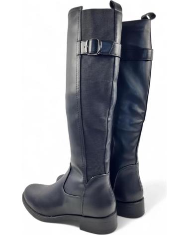 Bottes pour Femme TIMBOS BOTA PLANA MUJER NEGRO 131000 NEGRO