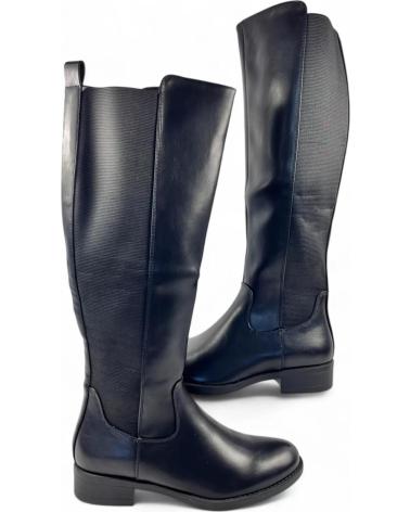 Stivali per Donna TIMBOS BOTA PLANA MUJER 130999 NEGRO
