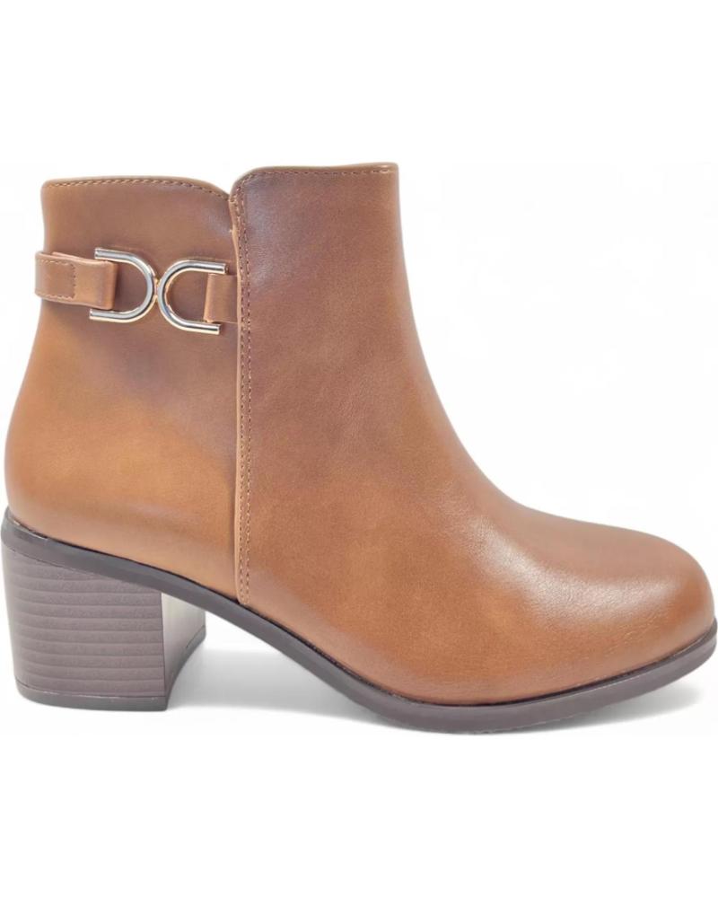 Stivaletti per Donna TIMBOS BOTIN TACON DE MUJER KAKI 130995 MARRóN