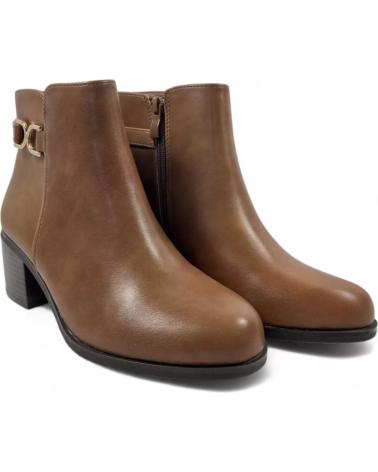 Stivaletti per Donna TIMBOS BOTIN TACON DE MUJER KAKI 130995 MARRóN