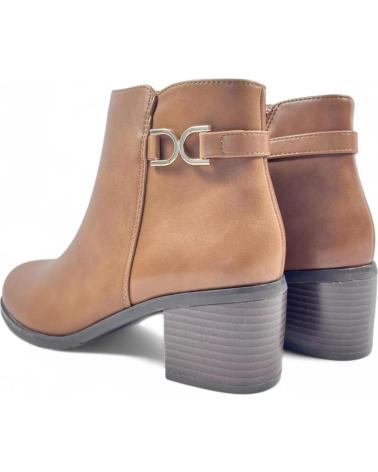 Stivaletti per Donna TIMBOS BOTIN TACON DE MUJER KAKI 130995 MARRóN