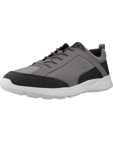 Deportivas de Hombre GEOX ZAPATILLAS HOMBRE MODELO U SANZIO COLOR GRIS C9G9B