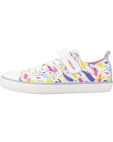 Sneaker für Mädchen GEOX ZAPATILLAS NINA MODELO J GISLI GIRL COLOR BLANCO C0653