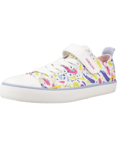 Sneaker für Mädchen GEOX ZAPATILLAS NINA MODELO J GISLI GIRL COLOR BLANCO C0653