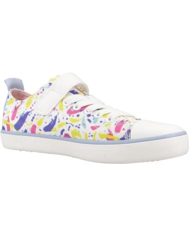 Sneaker für Mädchen GEOX ZAPATILLAS NINA MODELO J GISLI GIRL COLOR BLANCO C0653