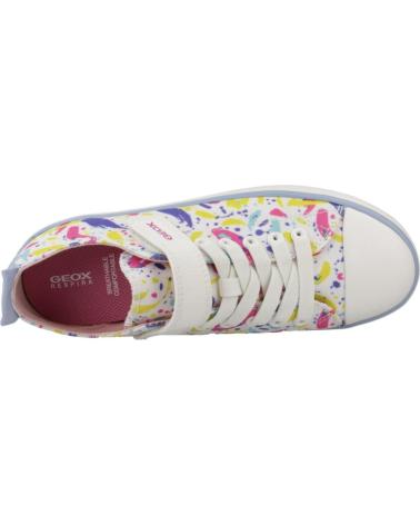 Sneaker für Mädchen GEOX ZAPATILLAS NINA MODELO J GISLI GIRL COLOR BLANCO C0653