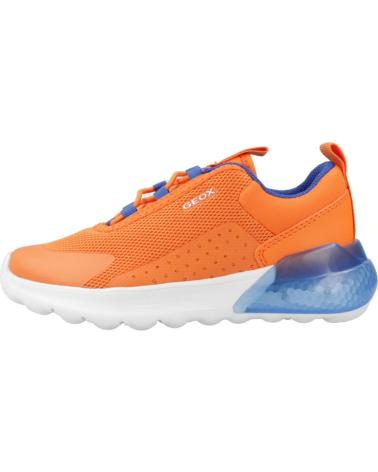 Deportivas de Niño GEOX ZAPATILLAS NINO MODELO J ACTIVART ILLUMINUS COLOR NARANJA C2 C2008