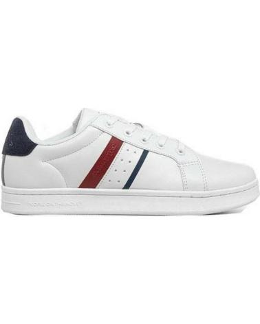 Esportes  de Mulher e Menina e Menino KAPPA 311CFPW ALPHA LACE A0F WHITE-BLUE NAVY