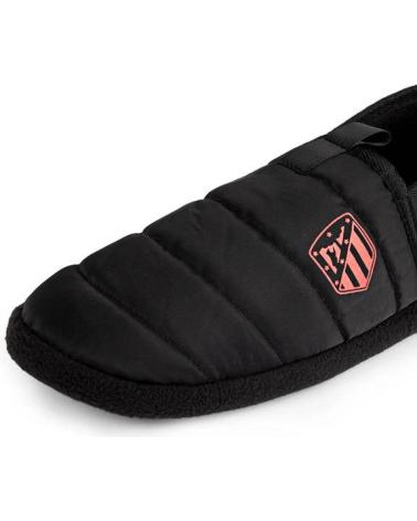 boy House slipers MARPEN ZAPATILLAS ATLETICO DE MADRID ACOLCHADAS CERRADAS NEGRO